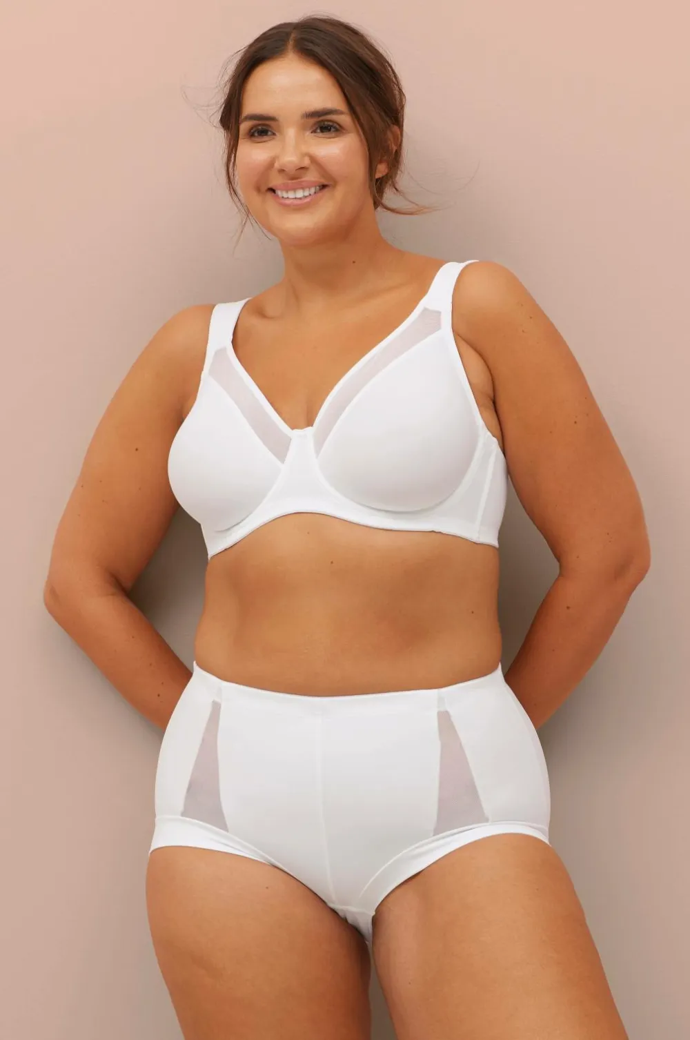 Ellos Collection Formende trusse - medium støtte Hvid Discount