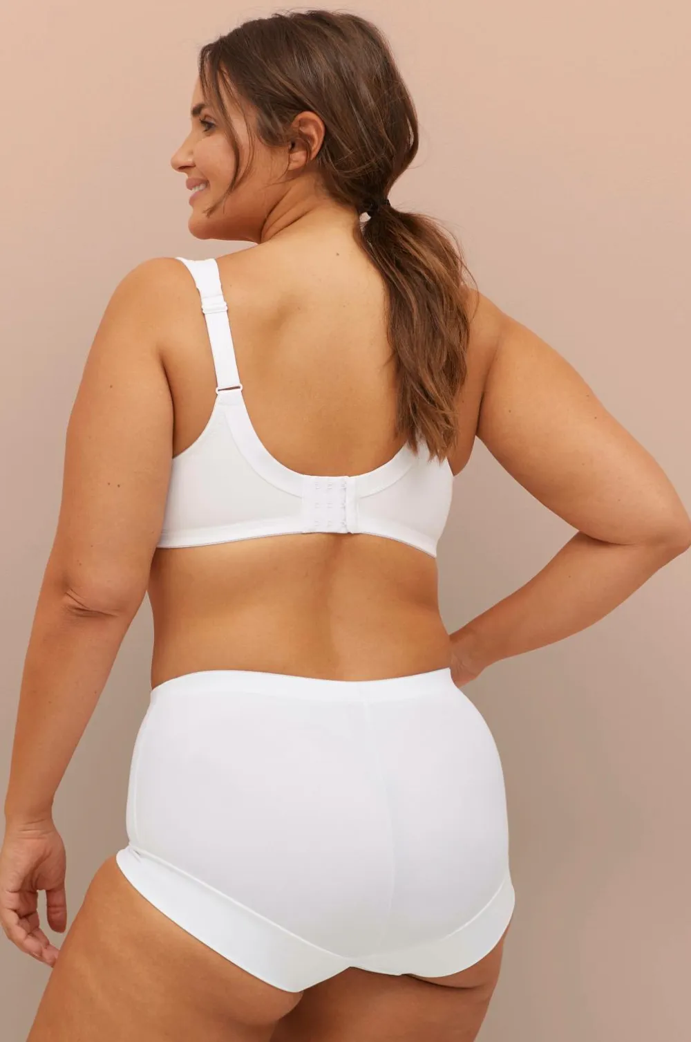 Ellos Collection Formende trusse - medium støtte Hvid Discount