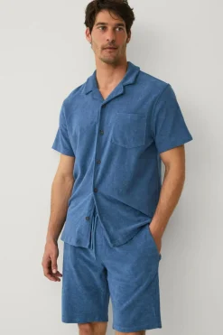 Ellos Shorts>Collection Frottéshorts Gråblå