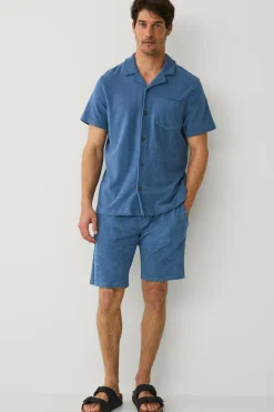 Ellos Shorts>Collection Frottéshorts Gråblå