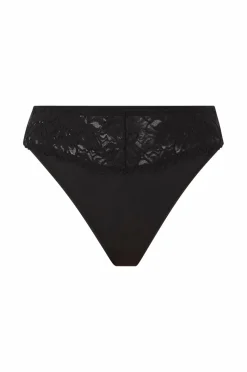 Ellos Collection G-streng med blonder foroven Sort Discount