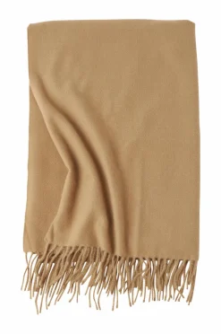 Ellos Collection Halstørklæde med frynser Beige Clearance