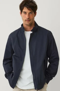 Ellos Jakker & Frakker>Collection Harrington jakke Tom Marineblå