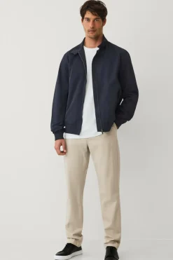 Ellos Jakker & Frakker>Collection Harrington jakke Tom Marineblå