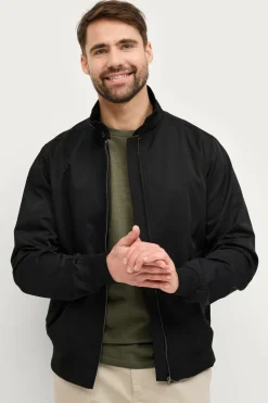 Ellos Collection Harrington jakke Tom Sort Best