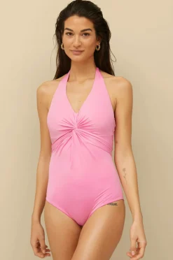 Ellos Badedragter>Collection Helt foret badedragt Rosa