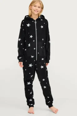 Ellos Collection Heldragt Hana Sort stjernemønstret Best