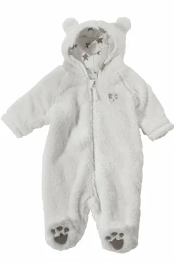 Ellos Overtøj>Collection Heldragt Teddy med ører Naturlig hvid