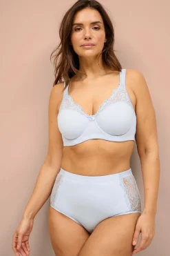 Ellos Collection Hipstertrusse med høj talje Lyseblå Best