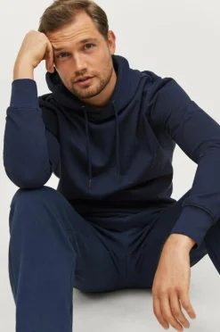 Ellos Basistøj|Sweatshirts & Hoodies>Collection Hoodie Drew Marineblå