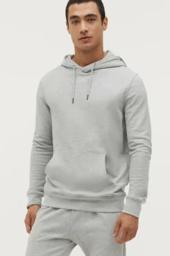 Ellos Collection Hoodie Drew Gråmeleret Sale