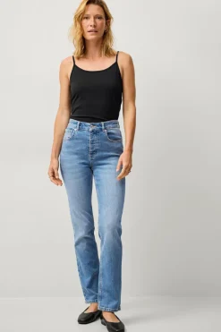 Ellos Collection Hør med smalle skulderstropper Sort New