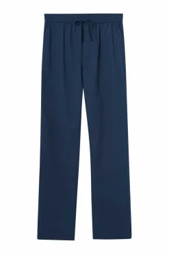 Ellos Bukser & Leggings>Collection Hørbukser Melker Marineblå