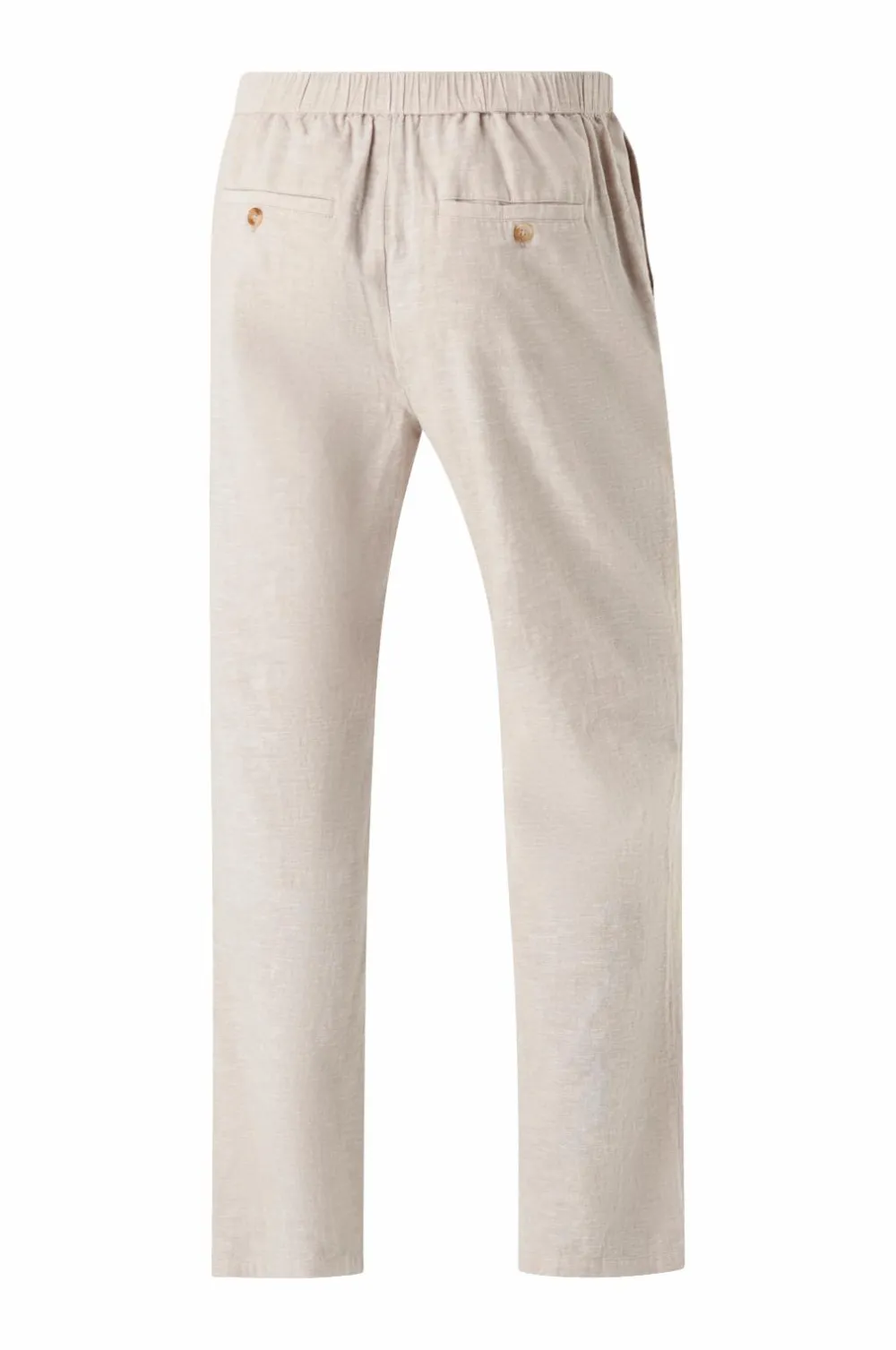 Ellos Bukser>Collection Hørbukser Beige melange