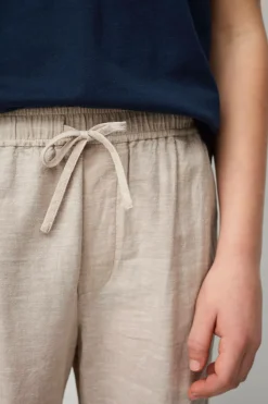 Ellos Collection Hørbukser Melker Beige melange Online