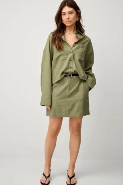 Ellos Collection Hørnederdel Grøn Discount