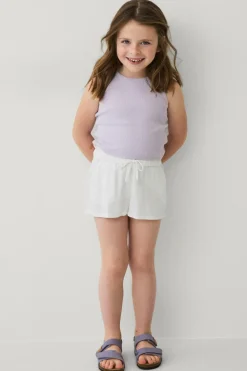 Ellos Collection Hørshorts Shorts Frida S Girl Hvid