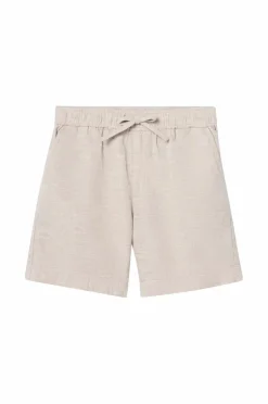 Ellos Shorts>Collection Hørshorts Melker Beige melange