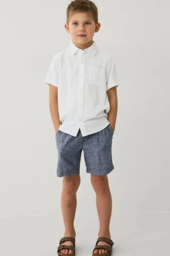 Ellos Collection Hørskjorte Hvid