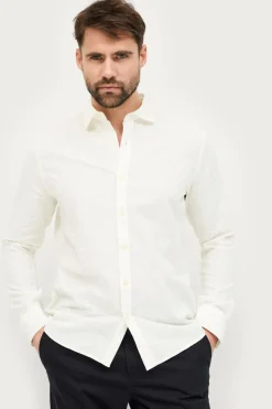 Ellos Skjorter>Collection Hørskjorte Hvid