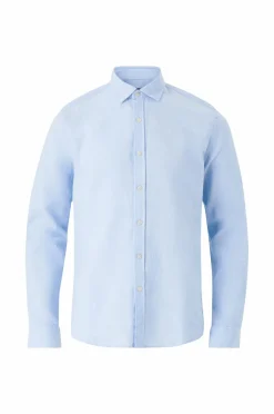 Ellos Collection Hørskjorte Lyseblå Sale