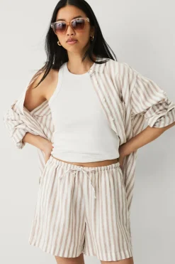 Ellos Shorts>Collection Hørshorts