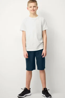 Ellos Shorts>Collection Hørshorts Melker Marineblå