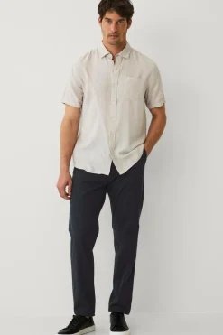 Ellos Collection Hørskjorte Beige Hot