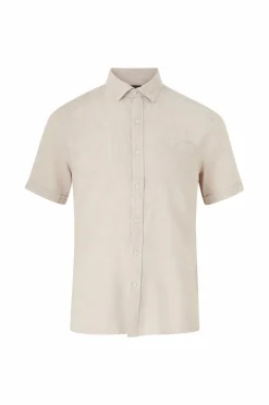 Ellos Collection Hørskjorte Beige Hot