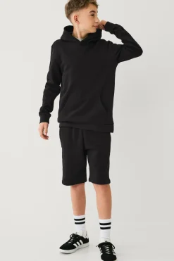 Ellos Collection Hættetrøje Basic Sort Outlet