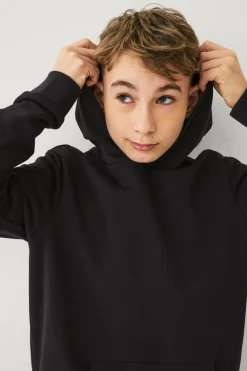 Ellos Collection Hættetrøje Basic Sort Outlet