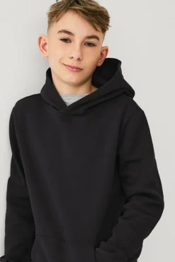 Ellos Collection Hættetrøje Basic Sort Outlet