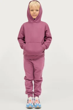 Ellos Basistøj>Collection Hættetrøje Basic Lynglilla