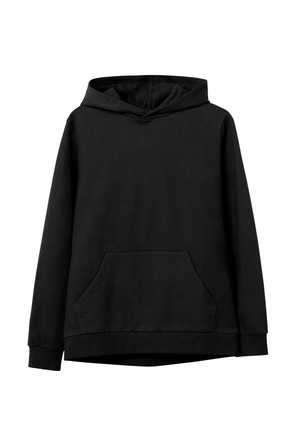 Ellos Collection Hættetrøje Basic Sort Outlet