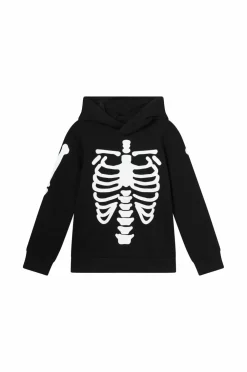 Ellos Collection Hættetrøje Sort skelet Outlet