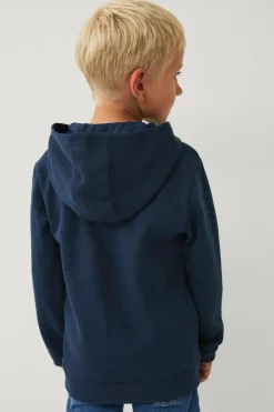 Ellos Collection Hættetrøje Marinblå dino