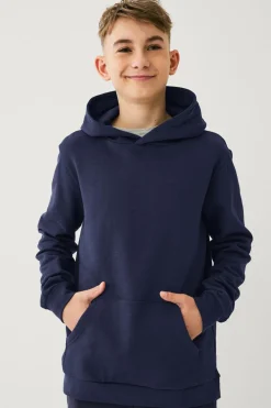 Ellos Collection Hættetrøje Basic Mørkeblå Online