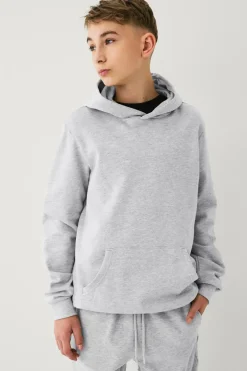 Ellos Collection Hættetrøje Basic Lysegrå melange