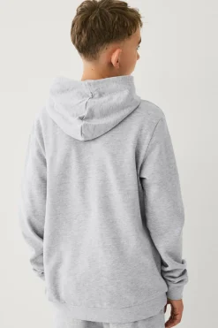 Ellos Collection Hættetrøje Basic Lysegrå melange