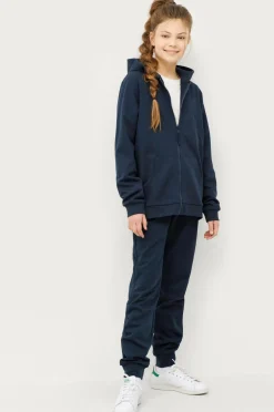 Ellos Collection Hættetrøje Basic Sweatshirt Blue/misty grey Hot