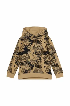 Ellos Collection Hættetrøje Beige mønstret New