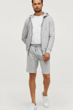 Ellos Collection Hættetrøje John Gråmeleret Discount