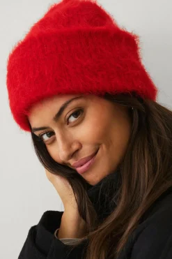 Ellos Huer>Collection Hue i alpakablanding rød