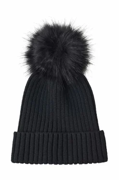 Ellos Huer>Collection Hue med kunstig pels sort