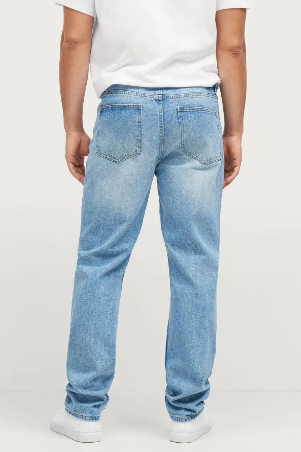 Ellos Collection Icon Regular Straight Jeans Light Blue Clearance