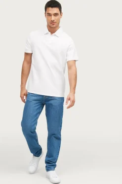 Ellos Jeans>Collection Icon Regular Straight Jeans Mid Blue