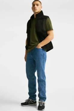 Ellos Jeans>Collection Icon Regular Straight Jeans Mid Blue