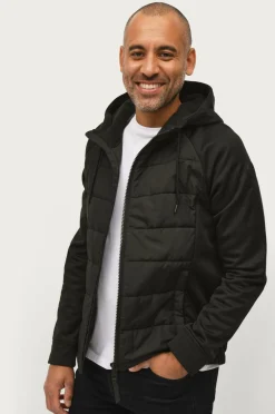 Ellos Collection Jakke Hugh Hybrid Jacket Sort Best