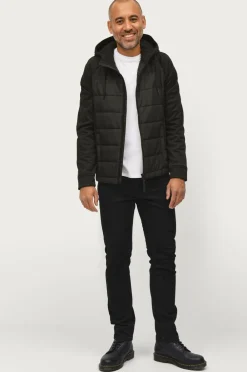 Ellos Collection Jakke Hugh Hybrid Jacket Sort Best
