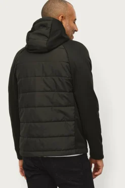 Ellos Collection Jakke Hugh Hybrid Jacket Sort Best